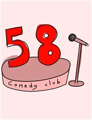 58 Comedy Club Cabaret Petit Circus Affiche