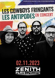 Les Cowboys Fringants | en concert Les antipodes Znith de Paris Affiche