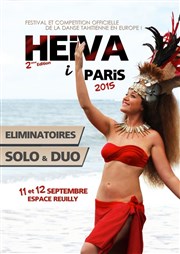 Heiva i Paris 2015 : Éliminatoires Solo et Duo Espace Reuilly Affiche