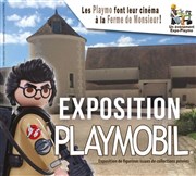 Exposition Playmobil à la Ferme de Monsieur Salle d'Orlans Affiche