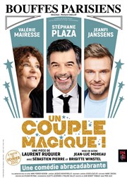 Un couple magique | avec Stéphane Plaza, Valérie Mairesse, Jeanfi Jeanssens Thtre des Bouffes Parisiens Affiche