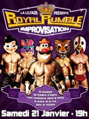 Royal Rumble : Tournois d'Impro de la Lilyade Salle Paul Garcin Affiche