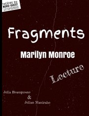 Fragments de Marilyn Monroe Thtre du Nord Ouest Affiche
