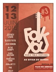 Festival Folk You | 3ème édition Le Divan du Monde Affiche