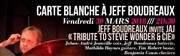 Jeff Boudreaux invite JAJ | Tribute To Stevie Wonder & Cie Le Baiser Sal Affiche