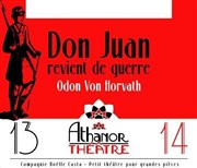 Don Juan revient de guerre Athanor Thtre Affiche