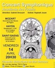 Academie Ars Fidelis | Concert symphonique Chapelle Notre Dame du Bon secours Affiche