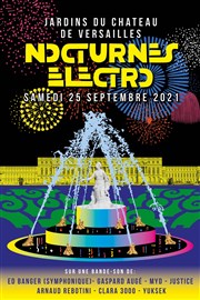 Nocturnes Electro Jardin du chteau de Versailles - Entre Cour d'Honneur Affiche