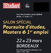 Salon spécial poursuite d'Etudes, masters et 1er emploi de Bordeaux Parc des expositions Affiche