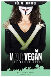 V pour Vegan Applauz'O - Les Caves de la Croix Rochefort Affiche