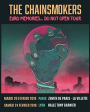 The Chainsmokers Znith de Paris Affiche