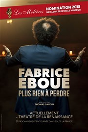 Fabrice Eboué | Nouveau spectacle Thtre de la Renaissance Affiche