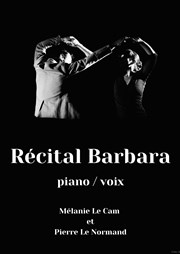 Barbara, piano / voix : Récital moderne Le Thtre de Jeanne Affiche