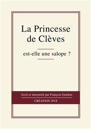 François Guédon dans La princesse de Clèves est-elle une salope ? Thtre Instant T Affiche