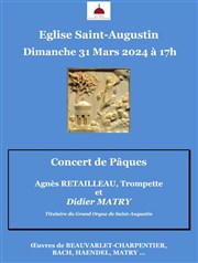 Concert trompette et orgue Eglise Saint-Augustin Affiche
