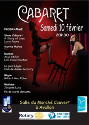 Show Cabaret A Story of Love Salle du March Couvert Affiche