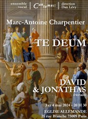 Charpentier : Te Deum, David et Jonathas Eglise Allemande Affiche