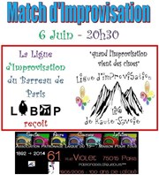 Match d'Improvisation LIBAP et Ligue d'Impro de Haute Savoie Salle du Patronage Lac du XVme Affiche