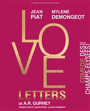 Love Letters | avec Jean Piat et Mylène Demongeot La Comdie des Champs Elyses Affiche