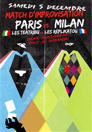 Rencontre improvisation Paris vs Milan MPAA Broussais Affiche