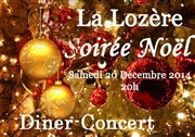 Soirée de Noël | Dîner-concert La Lozre Affiche