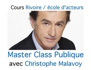Master class publique avec Christophe Malavoy Artebar Thtre Affiche