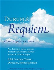 Duruflé Requiem et autres pièces sacrées Cathdrale Amricaine Affiche
