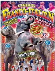 Cirque Franco-italien | - Saint Lô Chapiteau Cirque Franco-italien  Saint L Affiche