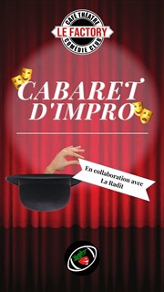 Cabaret d'impro Studio Factory Affiche