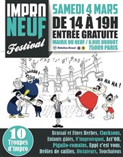 Improneuf Festival Mairie du 9me arrondissement Affiche