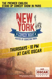The New York Comedy Night Caf Oscar Affiche