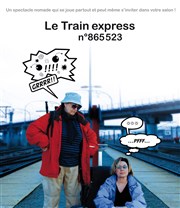 Le Train express n° 865 523 Thtre Sous Le Caillou Affiche