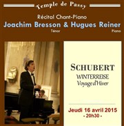 Récital pour piano et voix avec Hugues Reiner et Joachim Bresson Eglise rforme de l'annonciation Affiche
