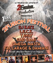 2 fusion festival Arenes Jean Brunel Affiche