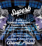 Superb invite Zazie & Giorgio Moroder Le Grand Palais Affiche