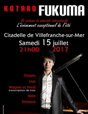 Concert Kotaro Fukuma Citadelle de Villefranche sur Mer Affiche