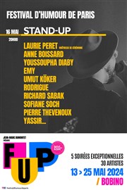 Soirée stand up | FUP Festival d'humour de Paris Bobino Affiche