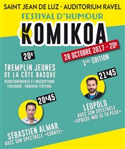 Komikoa | Festival d'humour de Saint Jean de Luz Auditorium Maurice Ravel Affiche