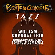 William Chabbey trio La Bote de Concerts - MJC Boris Vian Affiche