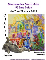 Salon des BeauxArts de Chatou Centre Culturel Jacques Catinat Affiche