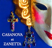 Casanova et Zanetta Thtre Espace Marais Affiche
