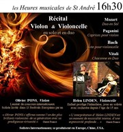 Violon & Violoncelle: en Solo et en Duo Eglise Saint Andr de l'Europe Affiche