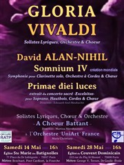 Gloria de Vivaldi et Oeuvres de David Alan-Nihil : version lyrique avec orchestre, choeur et solistes Eglise du Couvent des Dominicains Affiche