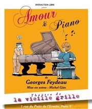 Amour et piano Thtre de la Vieille Grille Affiche