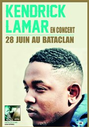 Kendrick Lamar Le Bataclan Affiche