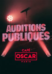 Audition publique du Café Oscar Caf Oscar Affiche