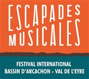 Les Escapades Musicales | La Flamme Romantique Parvis de l'glise Saint-Paul d'Audenge Affiche