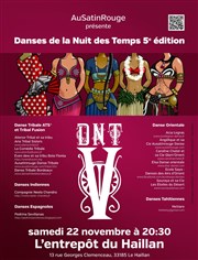 Danses de la nuit des temps | Vème édition- festival danses du monde L'Entrept Affiche