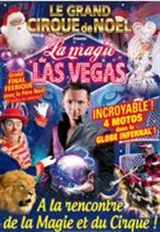 La magie de Las Vegas | Le Grand Cirque de Noël à Rouen Chapiteau La Magie de Las Vegas  Rouen Affiche
