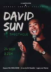 David Sun dans 1er Spectacle We welcome Affiche